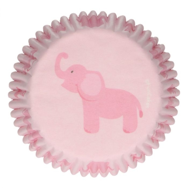 Cupcake Baking Cases - Baby Girl